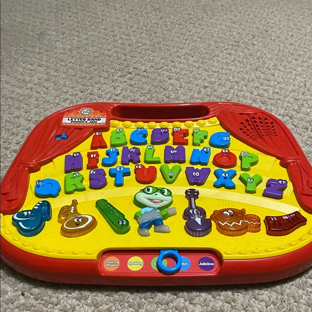 Leap frog letter band phonics jam interactive learning toy